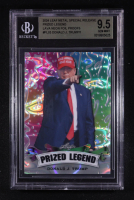 Donald J. Trump 2024 Leaf Metal Special Release Prized Legend Lava Neon Foil Proofs #PL-03 #1/1 (BGS 9.5) at PristineAuction.com