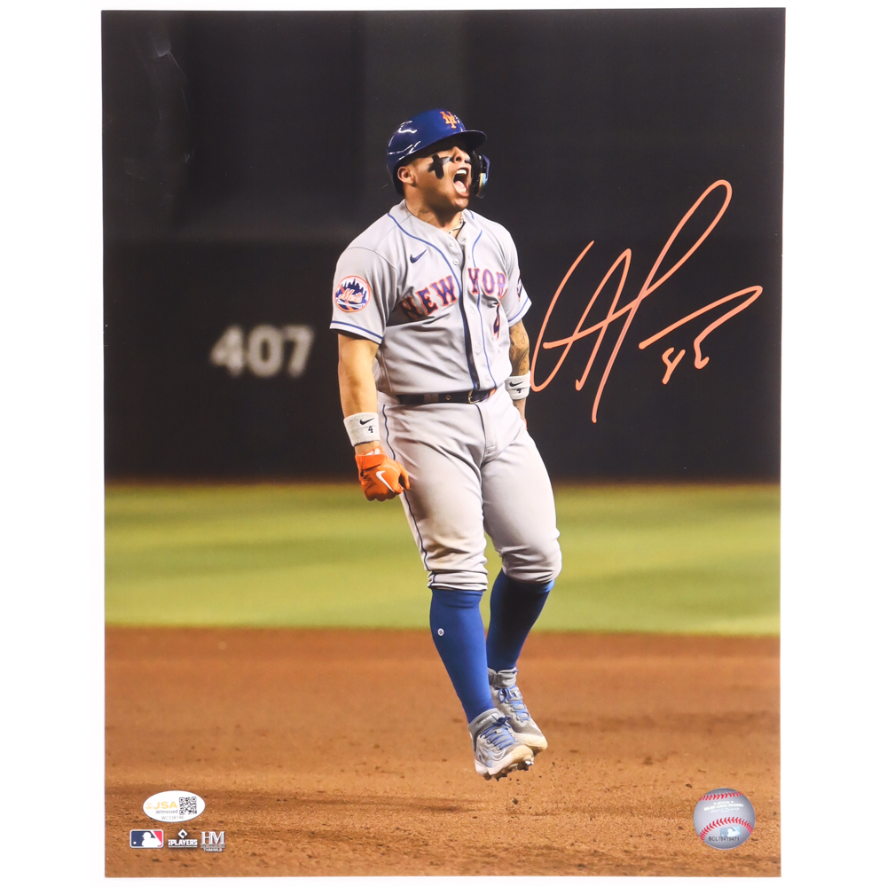 Francisco Alvarez Signed Mets 11x14 Photo (JSA) at PristineAuction.com