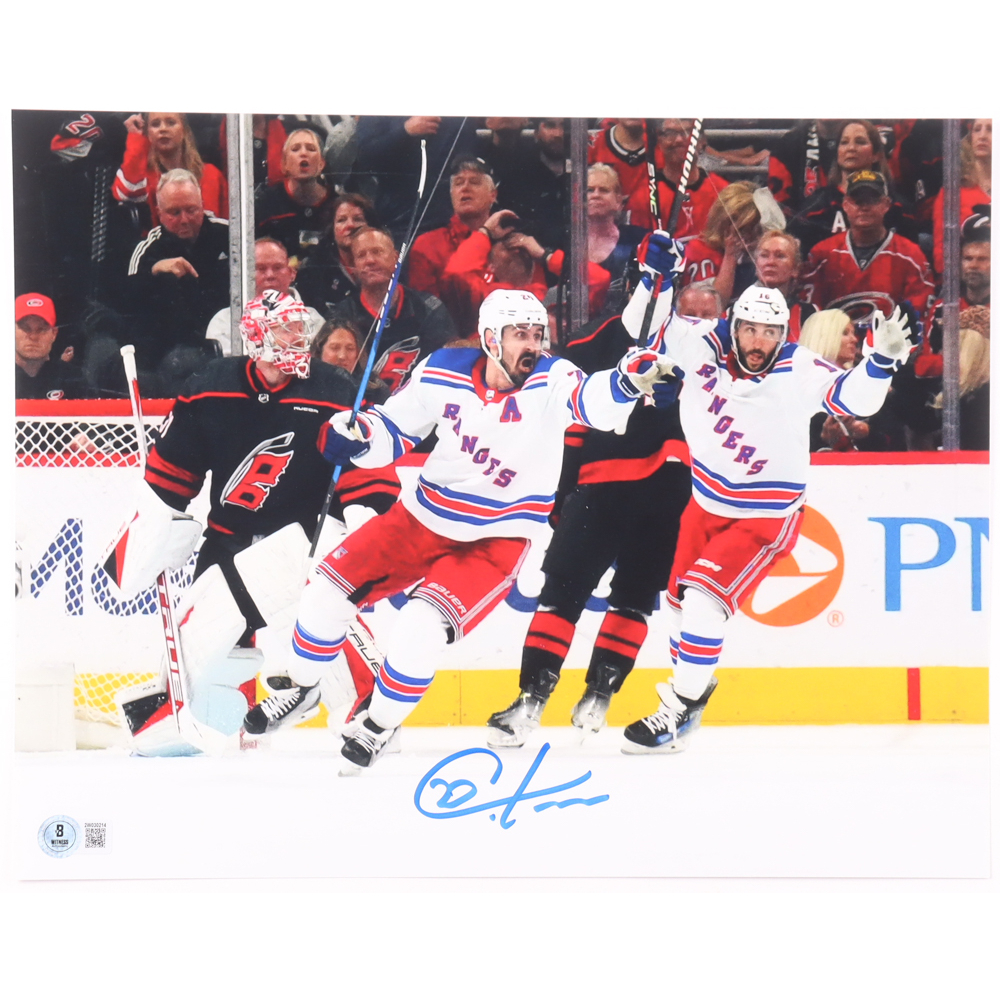 Chris Kreider Signed Rangers 11x14 Photo (Beckett) at PristineAuction.com