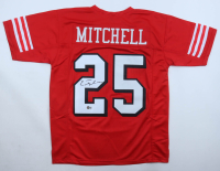 Elijah Mitchell Signed Jersey (Beckett) at PristineAuction.com