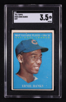 Ernie Banks 1961 Topps MVP #485 (SGC 3.5) at PristineAuction.com