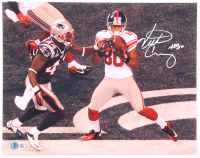 Victor Cruz Signed Giants 11x14 Photo (Beckett) at PristineAuction.com