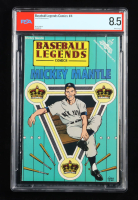 1992 Mickey Mantle "Baseball Legends" Issue #4 Revolutionary Comics Book (PSA 8.5) at PristineAuction.com