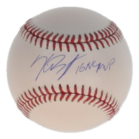 Kris Bryant Signed OML Baseball Inscribed "16 NL MVP" (JSA) at PristineAuction.com