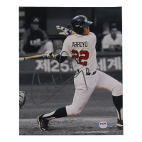 Christian Arroyo Signed Giants 8x10 Photo (PSA) at PristineAuction.com