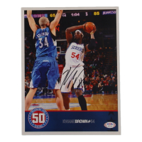 Kwame Brown Signed 76ers 8x10 Photo (PSA) at PristineAuction.com