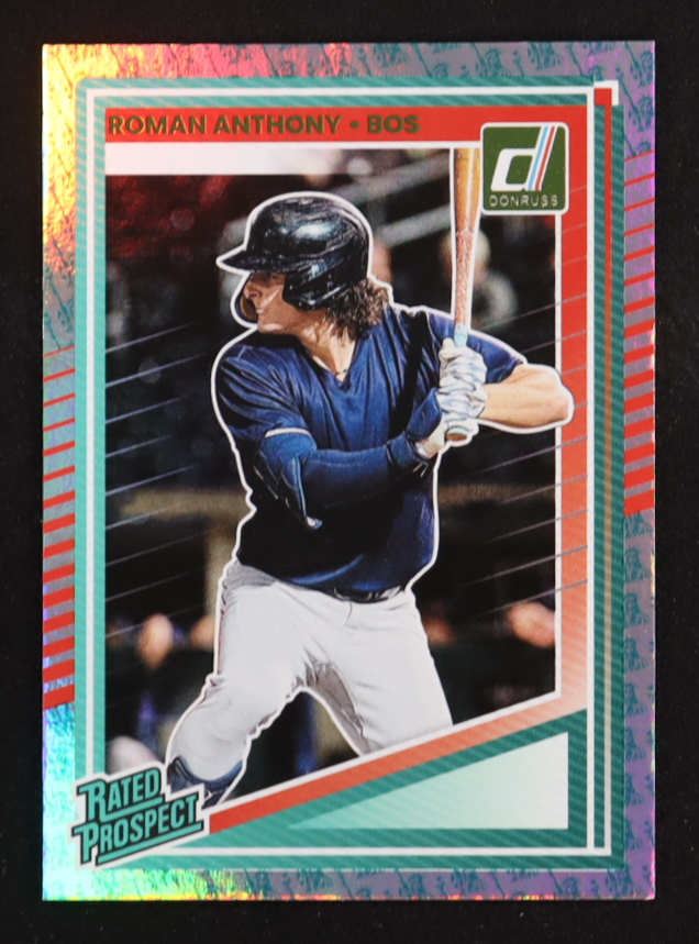 Roman Anthony 2025 Donruss Liberty #155 RC at PristineAuction.com Roman Anthony 2025 Donruss Liberty #155 RC at PristineAuction.com