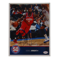 Dorell Wright Signed 76ers 8x10 Photo (PSA) at PristineAuction.com