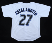 Frank Catalanotto Signed Jersey (Beckett) at PristineAuction.com
