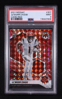Ja'Marr Chase 2021 Panini Mosaic Camo Red #307 RC (PSA 9) at PristineAuction.com