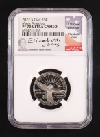 2022-S American Women Quarter Series, Maya Angelou - Jones Signed Label (NGC PF 70 Ultra Cameo) at PristineAuction.com