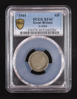 1944 Great Britain Coin - 6 Pence (PCGS XF40) at PristineAuction.com