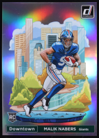 Malik Nabers 2024 Panini Donruss Football Oversized Downtown Jumbo #18 RC at PristineAuction.com