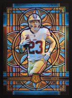 Christian McCaffrey 2025 Panini Mosaic Stained Glass Oversized #22 at PristineAuction.com