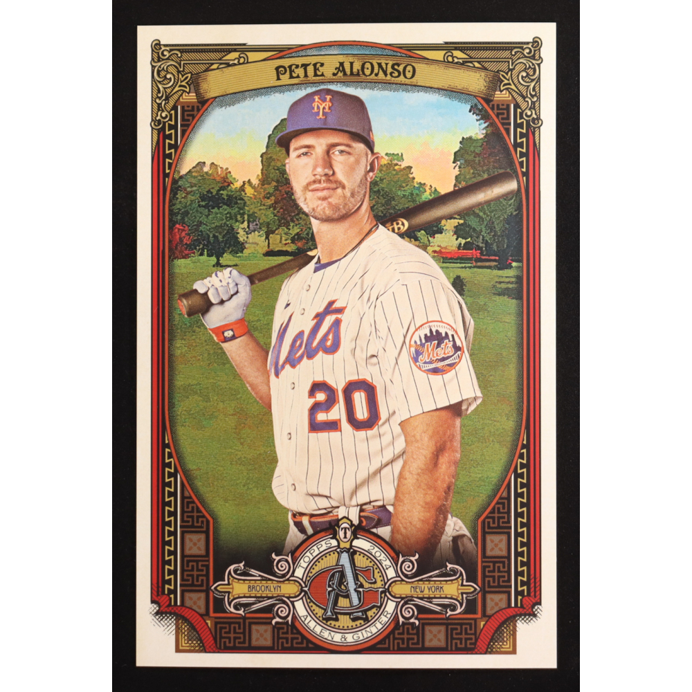 Pete Alonso 2024 Topps Allen & Ginter Cabinet Boxloader Oversized #12 at PristineAuction.com