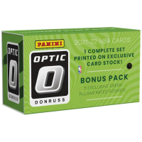 2021-22 Panini Donruss Optic NBA Factory Sealed Complete Set Green Pulsars at PristineAuction.com