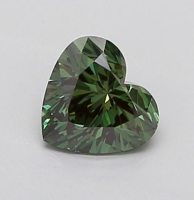 1.00 Carats Lab Grown FANCY DEEP GREEN Diamond Loose VS2 | $2,200 Estimated Retail Value (UGL & IGI Certs) at PristineAuction.com