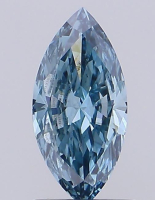 1.00 Carats Lab Grown FANCY VIVID BLUE Diamond Loose VS2 | $2,200 Estimated Retail Value (UGL & IGI Certs) at PristineAuction.com