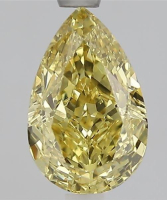 1.10 Carats Lab Grown FANCY INTENSE YELLOW Diamond Loose VS2 | $2,400 Estimated Retail Value (UGL & IGI Certs) at PristineAuction.com