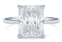 2.98 Carats Lab Grown Diamond Ring G, VVS2 | $5,300 Estimated Retail Value (UGL & IGI Certs) | Radiant Cut | Brand New at PristineAuction.com