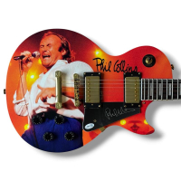 Phil Collins Signed Custom Les Paul Guitar (JSA) at PristineAuction.com