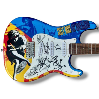 "Guns N' Roses"  Fender Squire Stratocaster Guitar Band-Signed by Axl Rose, Slash, Duff McKagan, Dizzy Reed & Matt Sorum (JSA) at PristineAuction.com