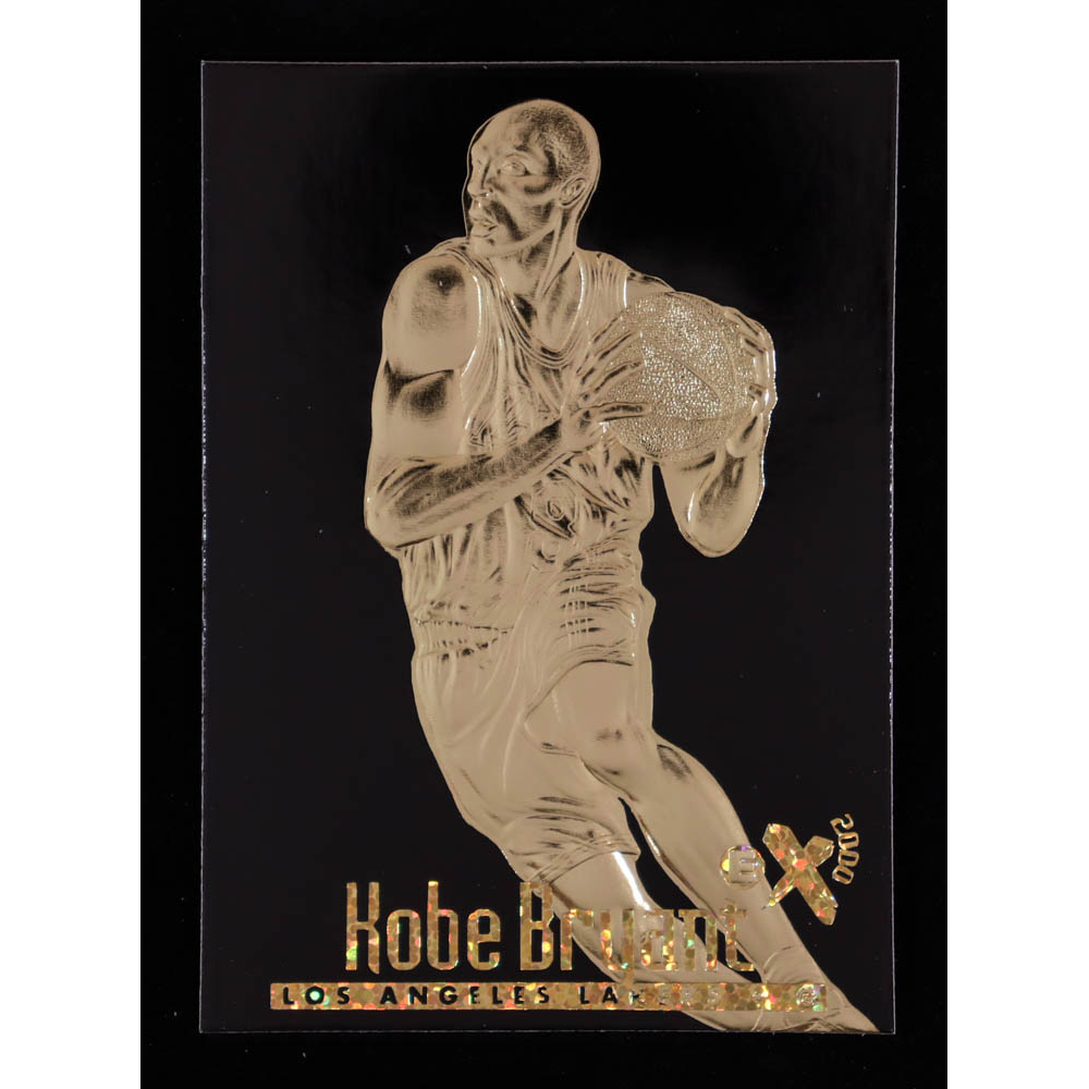 Kobe Bryant 1996-97 Skybox EX-2000 23KT Gold Card Black #NNO RC at PristineAuction.com