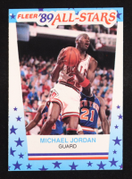 Michael Jordan 1989-90 Fleer Stickers #3 at PristineAuction.com