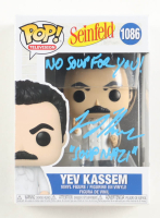 Larry Thomas Signed "Seinfeld" #1086 Yev Kassem Funko Pop! Vinyl Figure Inscribed "Soup Nazi" & "No Soup For You!" (TriStar) at PristineAuction.com