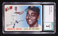 Monte Irvin 1955 Topps #100 (CSG 3) at PristineAuction.com