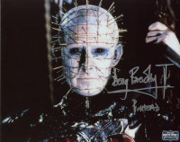 Doug Bradley Signed "Hellraiser" 8x10 Photo Inscribed "Pinhead" (Radtke) at PristineAuction.com