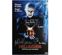 Doug Bradley & Ashley Laurence Signed "Hellraiser" 11x17 Photo Inscribed "Kirsty" (Radtke) at PristineAuction.com