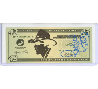 Richard Petty Signed NASCAR #43 Reserve Note Replica Bill (Radtke) at PristineAuction.com
