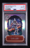 CeeDee Lamb 2024 Panini Donruss Optic Uptowns #21 (PSA 10) at PristineAuction.com