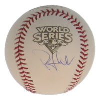 Phil Coke Signed 2009 World Series Logo Baseball (JSA) at PristineAuction.com