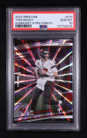 Tom Brady 2022 Panini Prestige Sunburst Xtra Points #273 (PSA 10) at PristineAuction.com