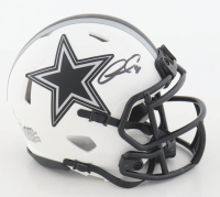 CeeDee Lamb Signed Cowboys Lunar Eclipse Alternate Speed Mini Helmet (JSA) at PristineAuction.com