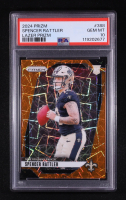 Spencer Rattler 2024 Panini Prizm Lazer #388 RC (PSA 9) at PristineAuction.com