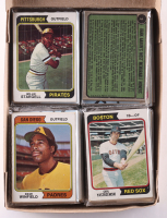 1974 Topps Baseball Cello Fun Pack Vending Box with (20) Packs at PristineAuction.com