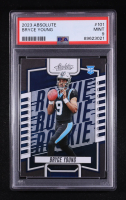 Bryce Young 2023 Panini Absolute Rookie Teal #101 RC (PSA 9) at PristineAuction.com
