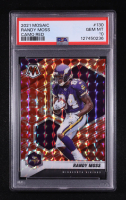 Randy Moss 2021 Panini Mosaic Camo Red #130 (PSA 10) at PristineAuction.com