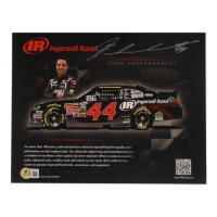 Chad Hackenbracht Signed NASCAR 8.5x11 Hero Card (Beckett) at PristineAuction.com