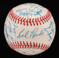 Ed Sedar, Kent Torve, Jim Phelps | 1985 Foxes Baseball Team-Signed By (30) (Beckett) at PristineAuction.com