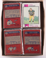 1973 Topps Football Cello Fun Pack Vending Box with (20) Packs at PristineAuction.com