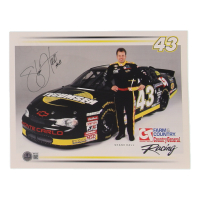 Shane Hall Signed NASCAR 8.5x11 Hero Card (Beckett) at PristineAuction.com