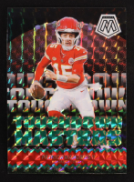 Patrick Mahomes II 2024 Panini Mosaic Touchdown Masters Mosaic Green #1 at PristineAuction.com