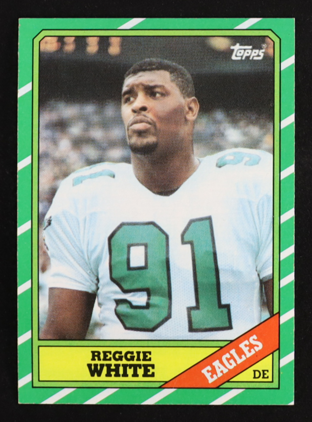 Reggie White 1986 Topps #275 RC at PristineAuction.com Reggie White 1986 Topps #275 RC at PristineAuction.com