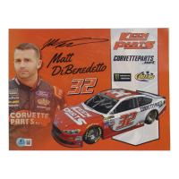 Matt DiBenedetto Signed NASCAR 8.5x11 Hero Card (Beckett) at PristineAuction.com