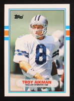 Troy Aikman 1989 Topps Traded #70T RC at PristineAuction.com