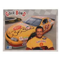 Brett Bodine Signed NASCAR 8.5x11 Hero Card (Beckett) at PristineAuction.com